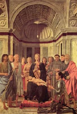 Piero della Francesca The Brera Madonna Sweden oil painting art